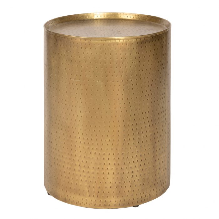 pala gold end table