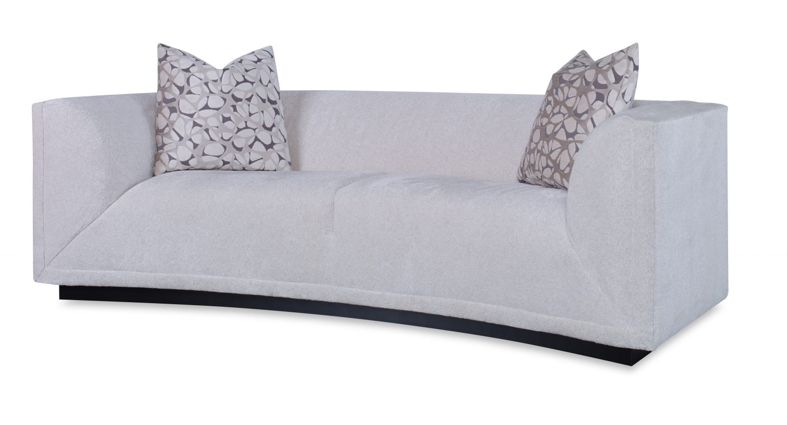 Gina curved sofa Suburban Contemporary Furniture Oklahoma City