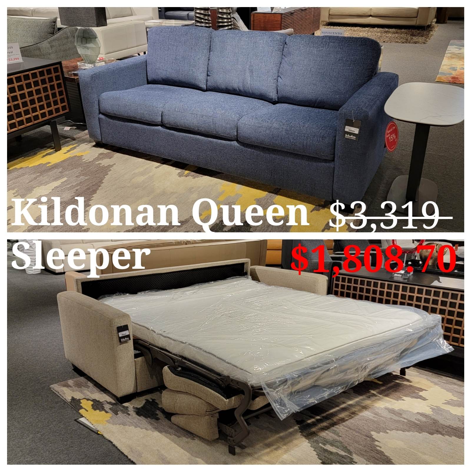 Gina sofa Suburban Contemporary Furniture