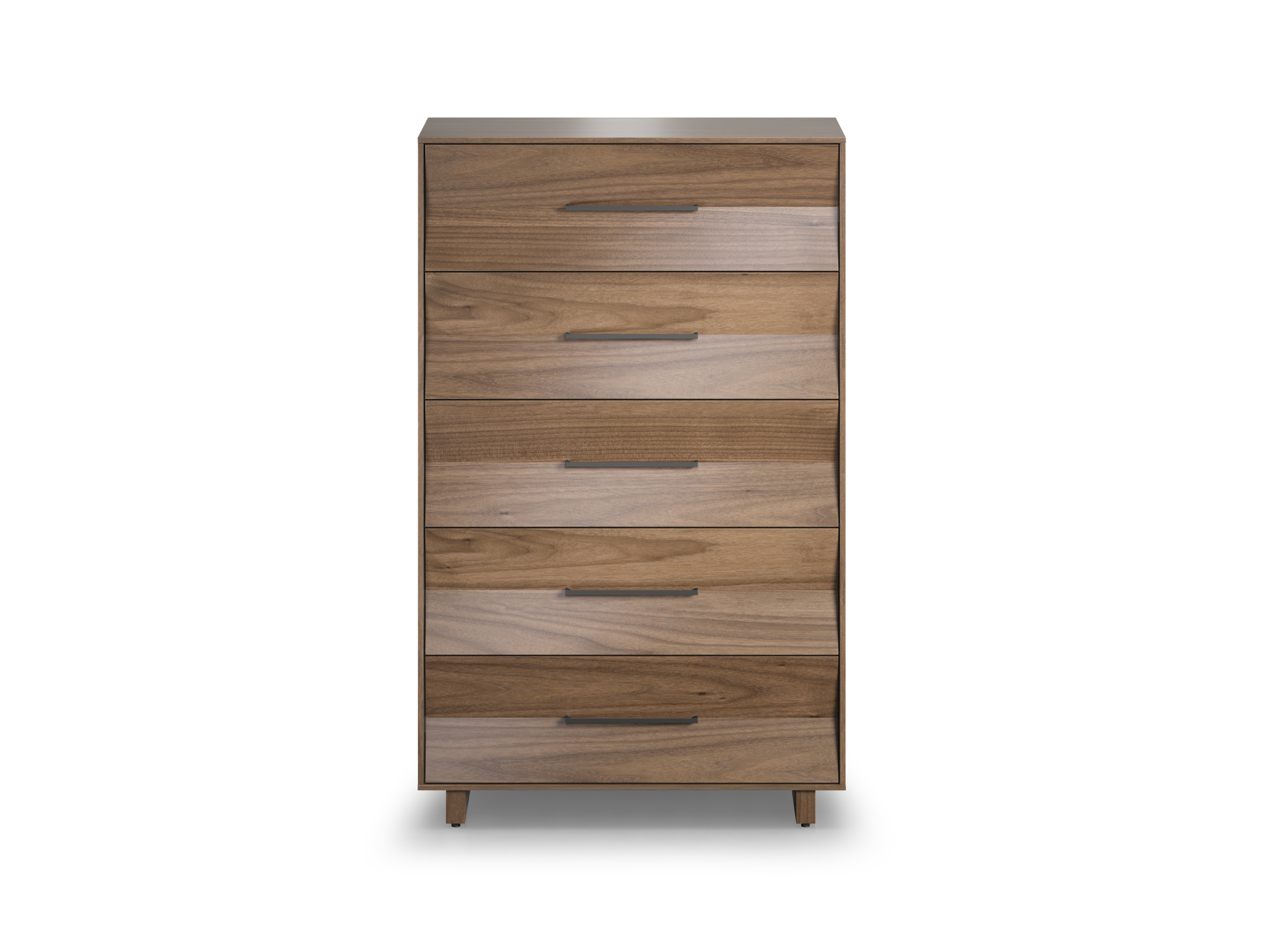 kava-9685-modern-wood-bedroom-5-drawer-chest-bdi-furniture-walnut-isolated-1