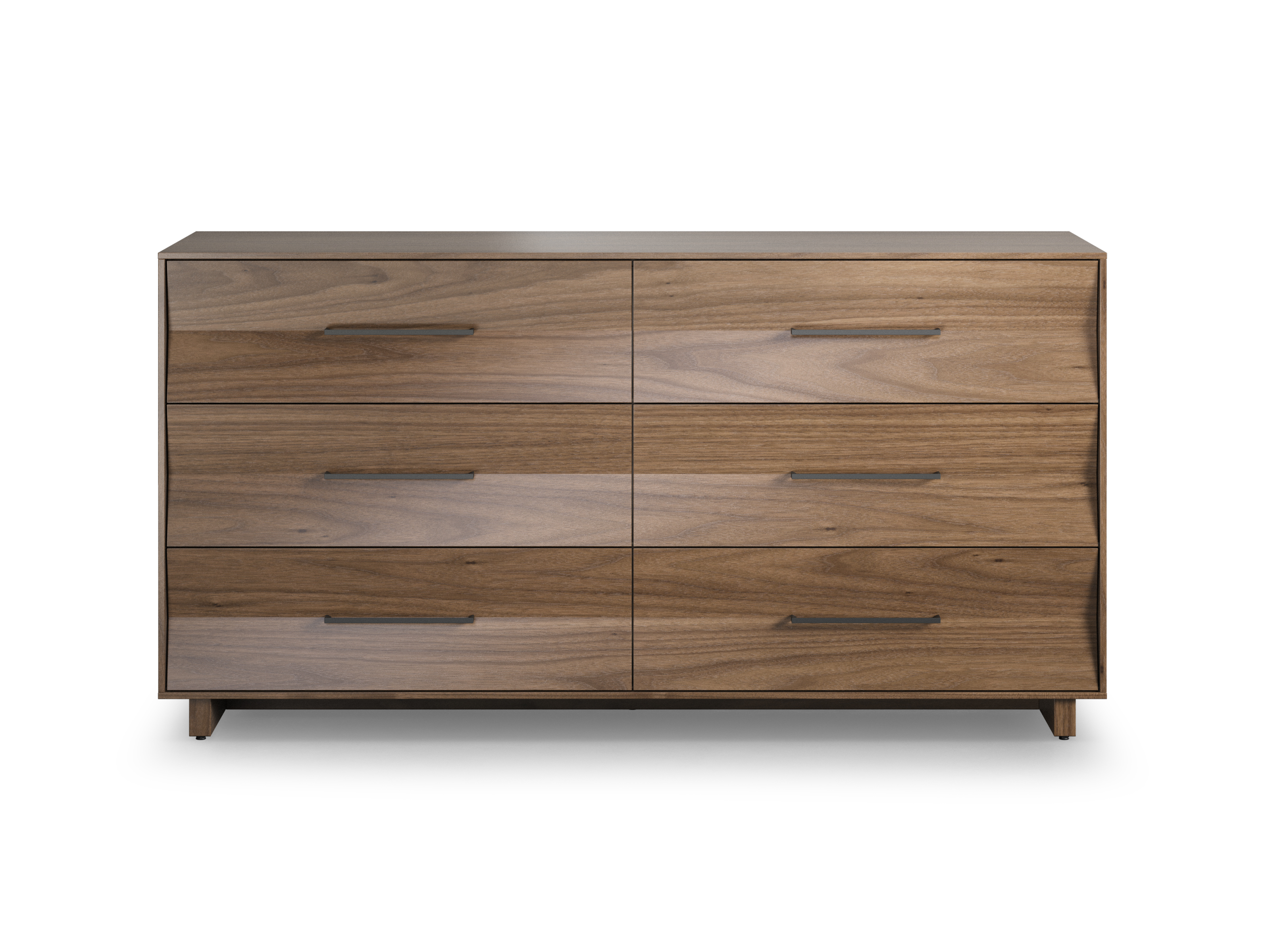 kava-9686-modern-wood-bedroom-6-drawer-dresser-bdi-furniture-walnut-isolated-1